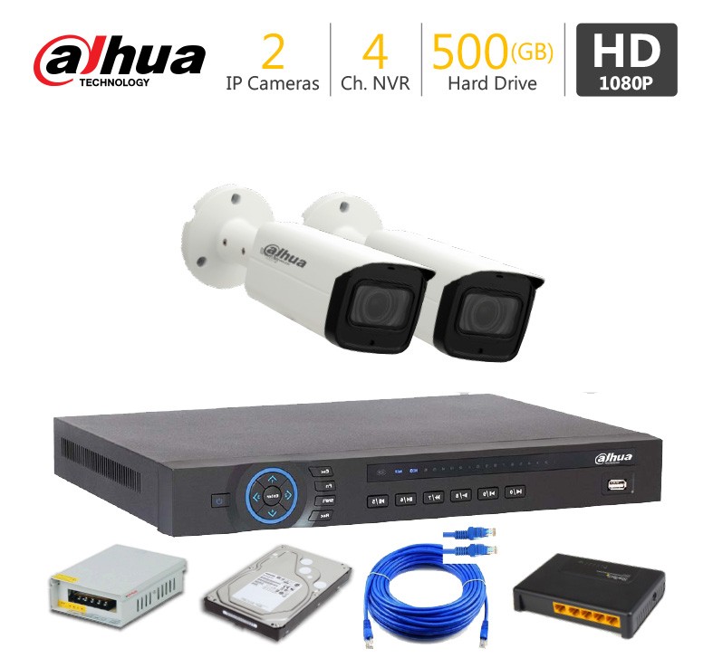 2 Full HD IP Camera Package Dahua