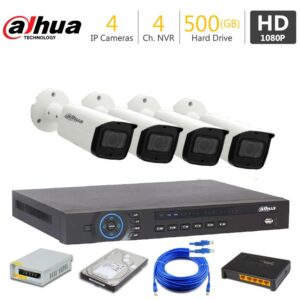 4 Full HD IP Camera Package Dahua