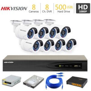 8 FHD CCTV Camera Package HIKVISION