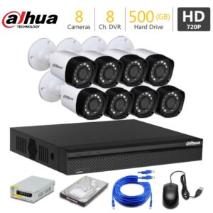 8 HD CCTV Camera Package Dahua