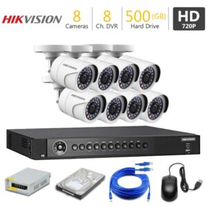 8 HD CCTV Camera Package HIKVISION